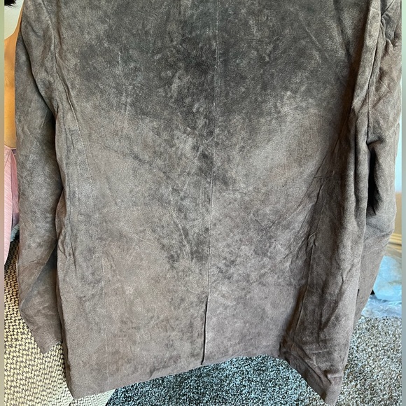 BLANK NYC Womens Luxury Oversized Blazer with Pockets, Chocolate Souffle - Picture 8 of 11